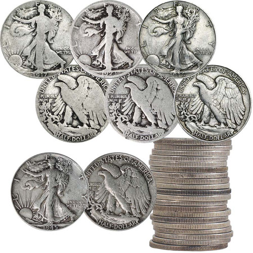 U.S. Coins - Half Dollars - Walking Liberty Half Dollars - Walking
