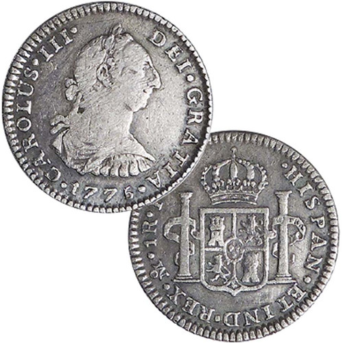 Spanish Colonial Silver 1 Real Circ