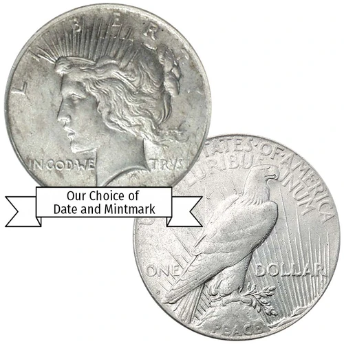 1922-1935 Peace Silver Dollar Extra Fine OUR CHOICE OF DATE