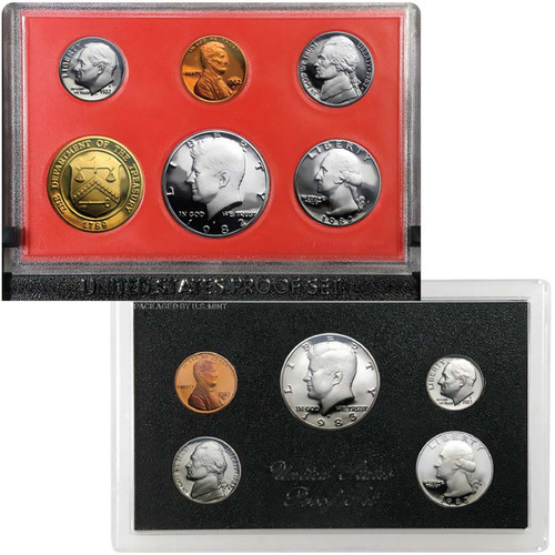 1982 & 1983 Proof Set Pair | International Coins & Currency