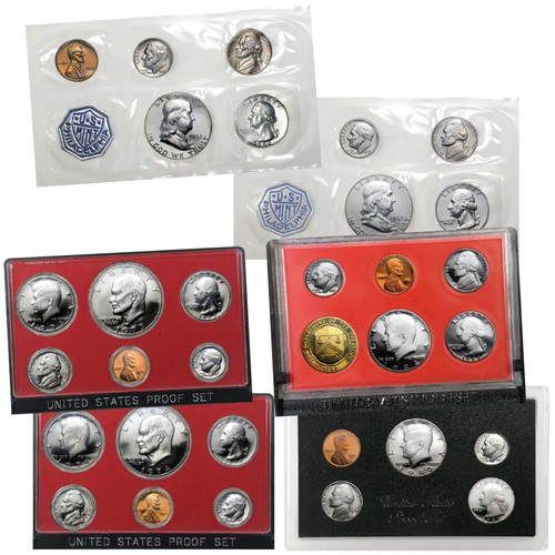 1982 & 1983 Proof Set Pair | International Coins & Currency