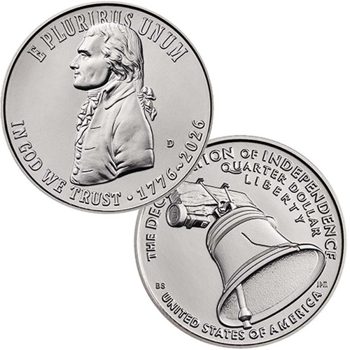 2026-D SemiQ Declaration of Independence Quarter BU