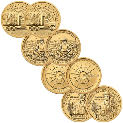2026 P & D Innovation Dollar 8 Coin Set Brilliant Uncirculated