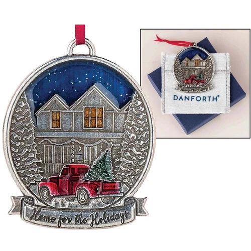 2026 Danforth Pewter Home for the Holidays Ornament