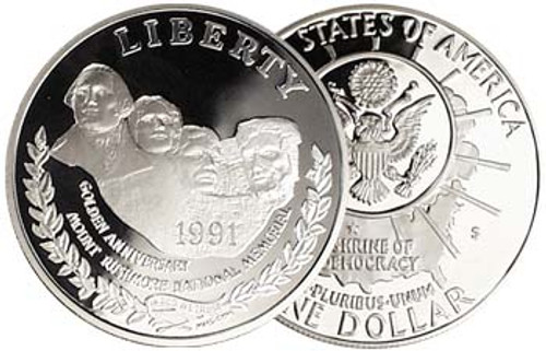 1991 Mount Rushmore Half Dollar Proof | International Coins & Currency