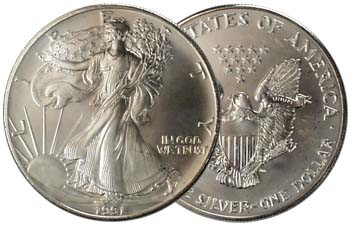 U.S. Coins - American Silver Eagles - ICCoin
