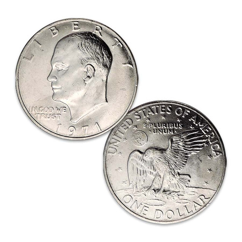 1971-D Eisenhower Dollar Brilliant Uncirculated 1971-D Eisenhower Dollar Brilliant Uncirculated