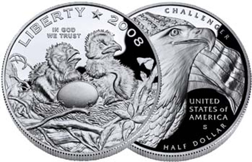 2008-S Bald Eagle Half Dollar Proof Image 1 2008-S Bald Eagle Half Dollar Proof Image 1