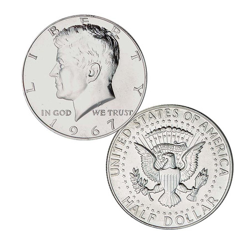 1965-1967 Special Mint Set Kennedy 40% Silver Half Dollar