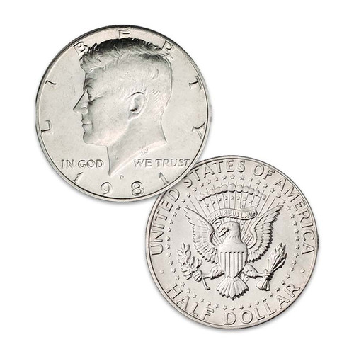 1981-D Kennedy Half Dollar Brilliant Uncirculated 1981-D Kennedy Half Dollar Brilliant Uncirculated