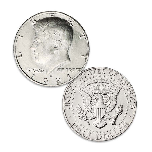 1981-P Kennedy Half Dollar Brilliant Uncirculated