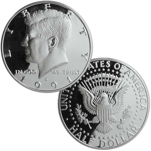 1991 Mount Rushmore Half Dollar Proof | International Coins & Currency