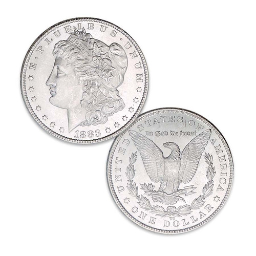1883-CC Morgan Silver Dollar Brilliant Uncirculated