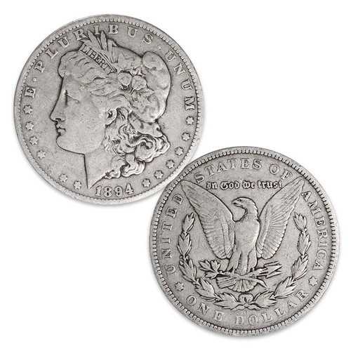 1894-O Morgan Silver Dollar Very Fine 1894-O Morgan Silver Dollar Very Fine