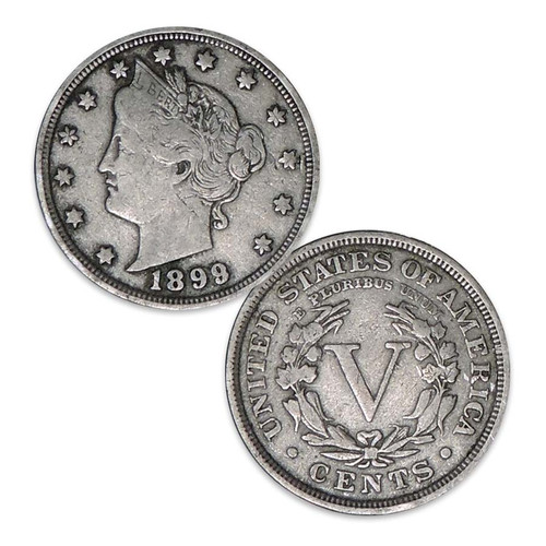 1883 No-Cents Liberty Head Nickel XF | International Coins & Currency