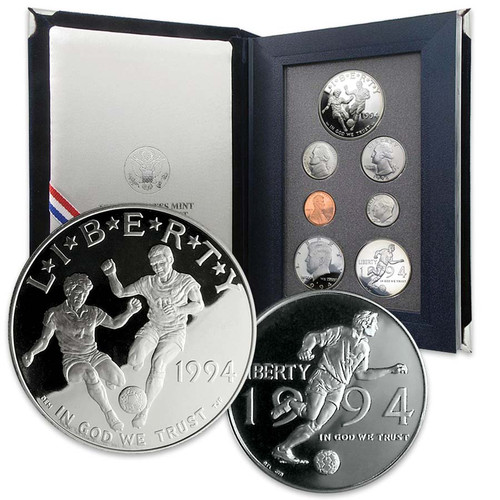 1986 Prestige Proof Set 7 Coins | International Coins & Currency
