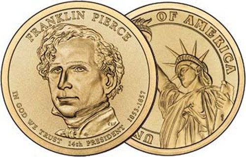 2010-D James Buchanan Presidential Dollar Brilliant Uncirculated