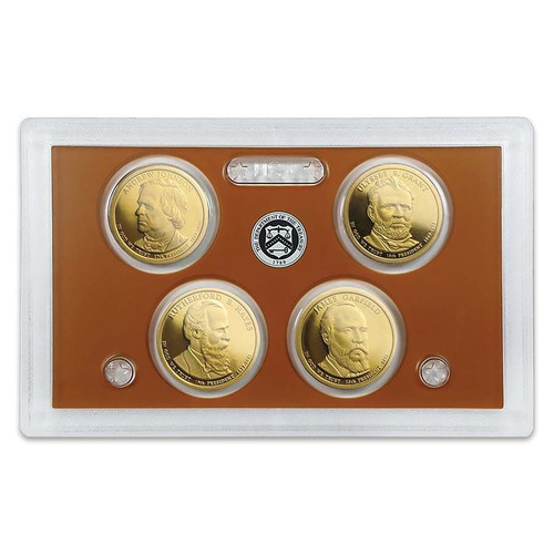 2012 Presidential Dollar Proof Set 4 Coins | International Coins