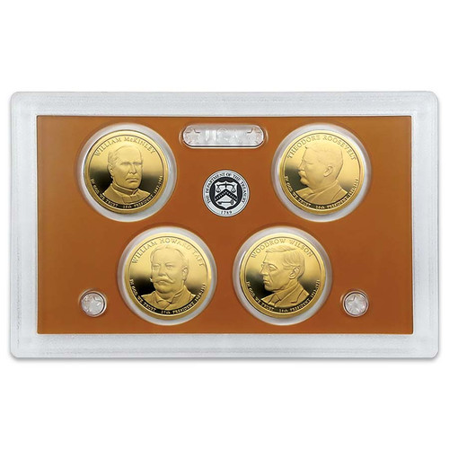 2012 Presidential Dollar Proof Set 4 Coins | International Coins