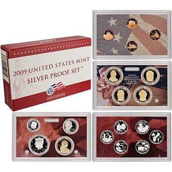 2009 Silver Proof Set 18 Coins | International Coins & Currency