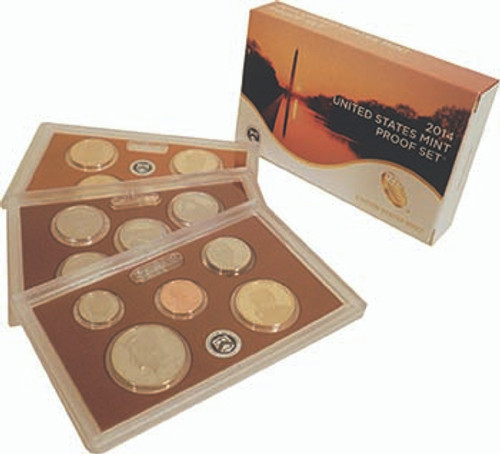 2014 Proof Set 14 Coins Image 1 2014 Proof Set 14 Coins Image 1