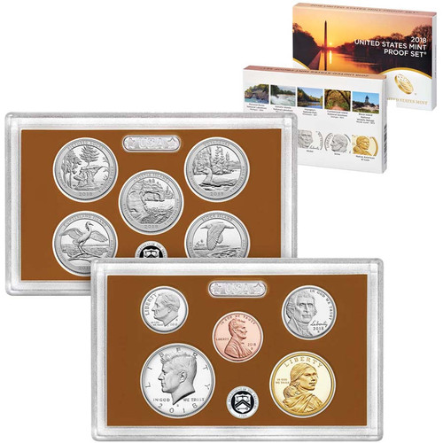 2018 Proof Set 10 Coins Image 1 2018 Proof Set 10 Coins Image 1