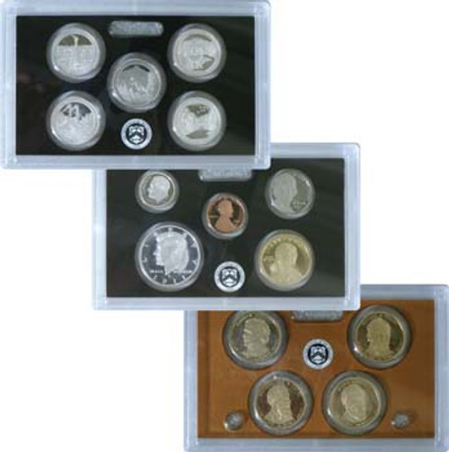 2011 Silver Proof Set 14 Coins Image 1