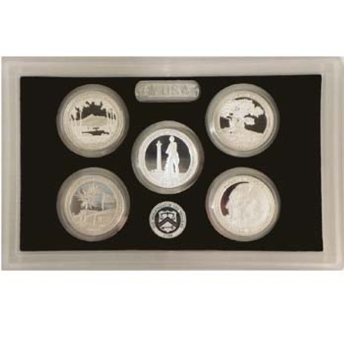 2013 National Parks Silver Quarter Proof Set 5 Coins Image 1 2013 National Parks Silver Quarter Proof Set 5 Coins Image 1