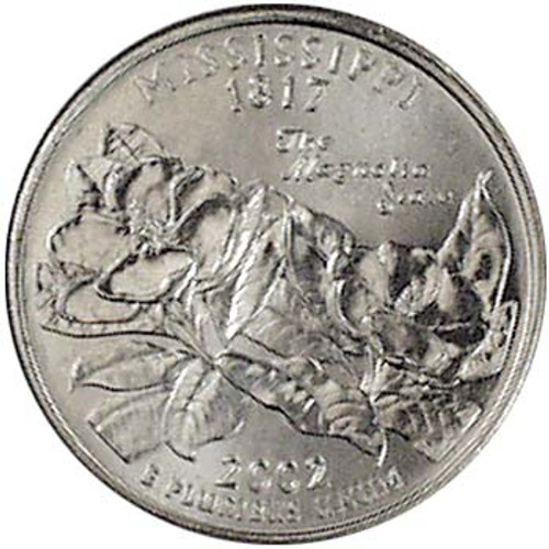 2002-P Mississippi Quarter Brilliant Uncirculated Image 1