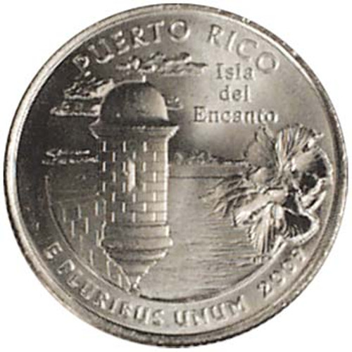 2009-P Puerto Rico Quarter Brilliant Uncirculated Image 1