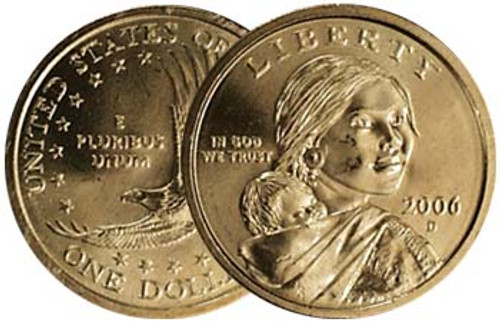 2000-D Sacagawea Dollar Brilliant Uncirculated | International