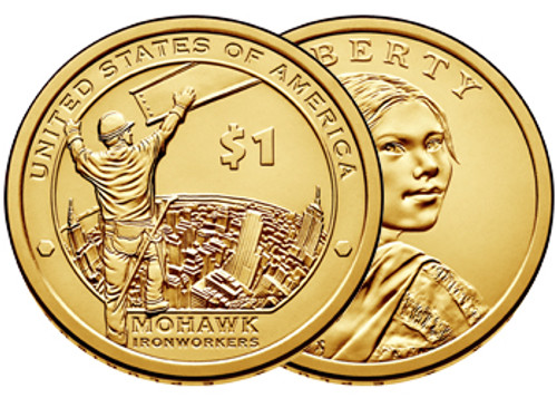 2013-D Native American Dollar Brilliant Uncirculted