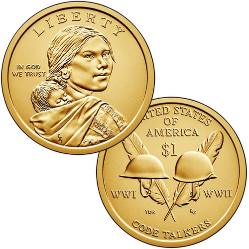 2016-D Native American Dollar Brilliant Uncirculated Image 1 2016-D Native American Dollar Brilliant Uncirculated Image 1