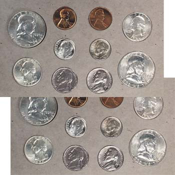 1957 Mint Set 20 Coins | International Coins & Currency