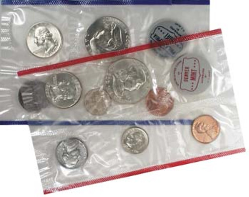 1961 Mint Set 10 Coins Image 1 1961 Mint Set 10 Coins Image 1