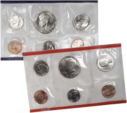 1990 Mint Set 10 Coins Image 1 1990 Mint Set 10 Coins Image 1