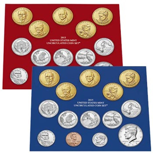 2015 Mint Set 28 Coins Image 1 2015 Mint Set 28 Coins Image 1