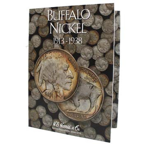 1913-1938 Buffalo Nickels 10 Different in Folder
