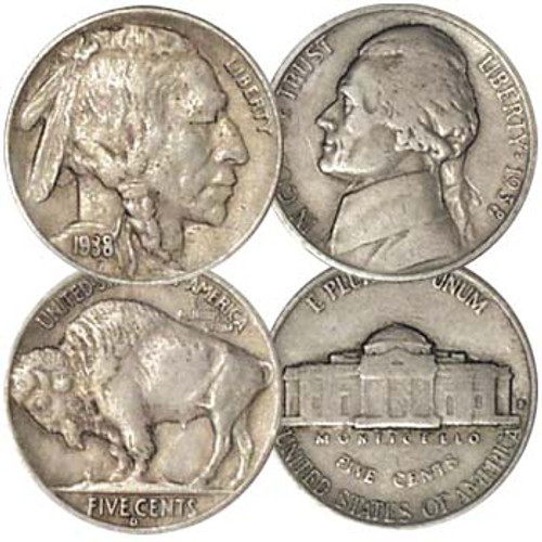 Full Date Buffalo Nickels (1913-1938)- 40 Count Roll [BUFFALO-NICKELS-FULL-DATE]  - $32.95 : Aydin Coins & Jewelry, Buy Gold Coins, Silver Coins, Silver Bar,  Gold Bullion, Silver Bullion 
