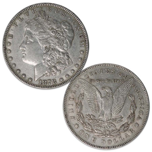 1878 7-Tail Feather/3rd Reverse Morgan Silver Dollar Extra Fine