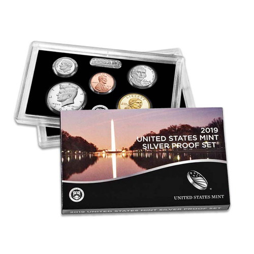 2019 Silver Proof Set 10 Coins Image 1 2019 Silver Proof Set 10 Coins Image 1