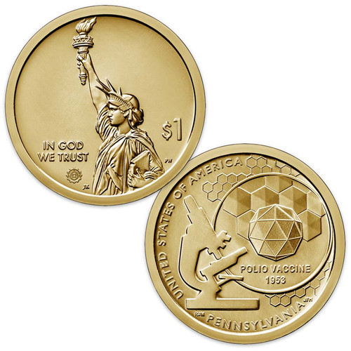 2019-D Delaware Innovation Dollar Brilliant Uncirculated