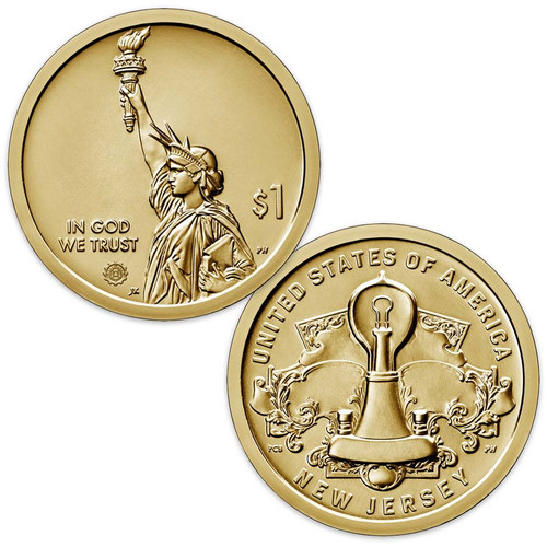 2019-P Georgia Innovation Dollar Brilliant Uncirculated