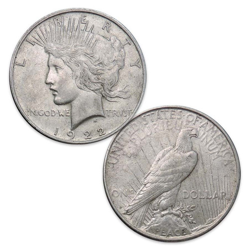 1922-D Peace Silver Dollar | Circulated Dollar by Littleton Coin Company