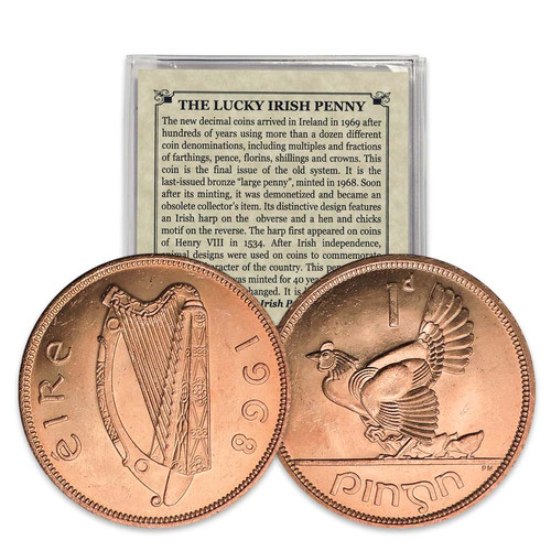 Ireland "Lucky" Penny Brilliant Uncirculated