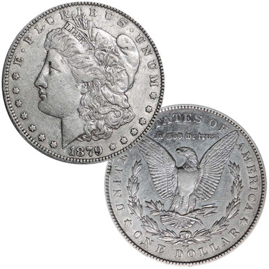 1879-CC Morgan Silver Dollar Extra Fine | International