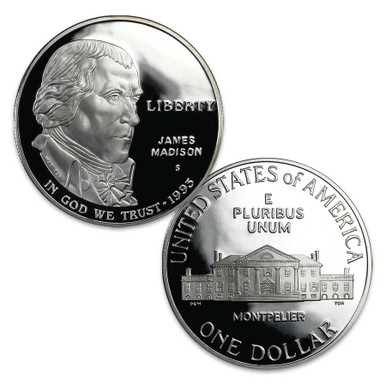 1993-S Bill of Rights Silver Dollar Proof | International Coins