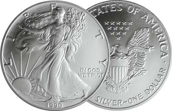 1990 Silver Eagle Brilliant Uncirculated | International Coins