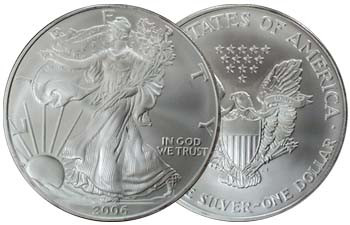 【2006 Ounce 】アメリカ銀貨 Silver Eagle 箱付 2006 Silver Eagle Brilliant Uncirculated | International Coins