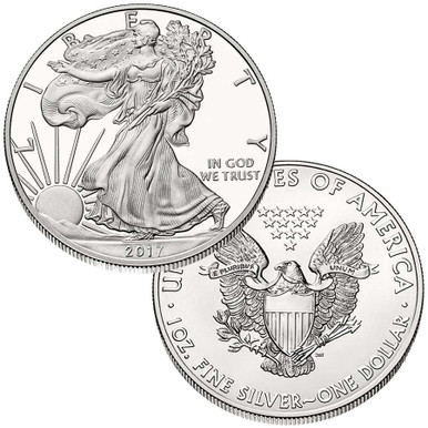 2017年 シルバーイーグル 　silver eagle 2017 Silver Eagle Brilliant Uncirculated | International Coins